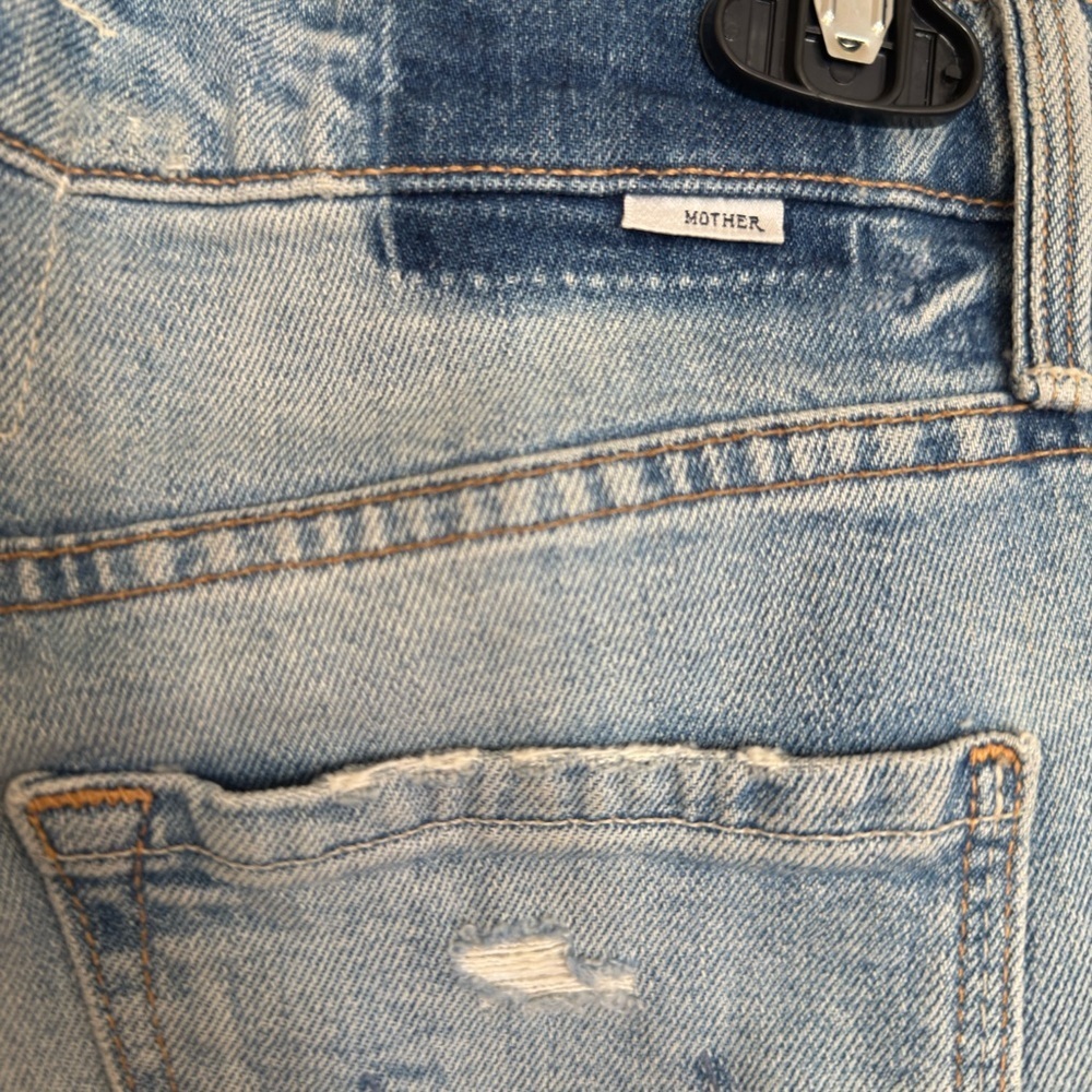 Mother SUPERIOR Tomcat Ankle Straight Jeans The Confession Size 27 - Picture 8 of 11